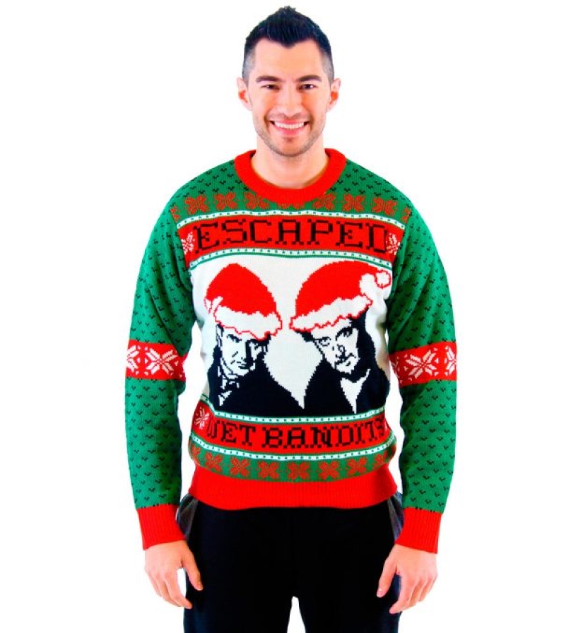 Depraved Santa and 29 more ugly Christmas sweaters
