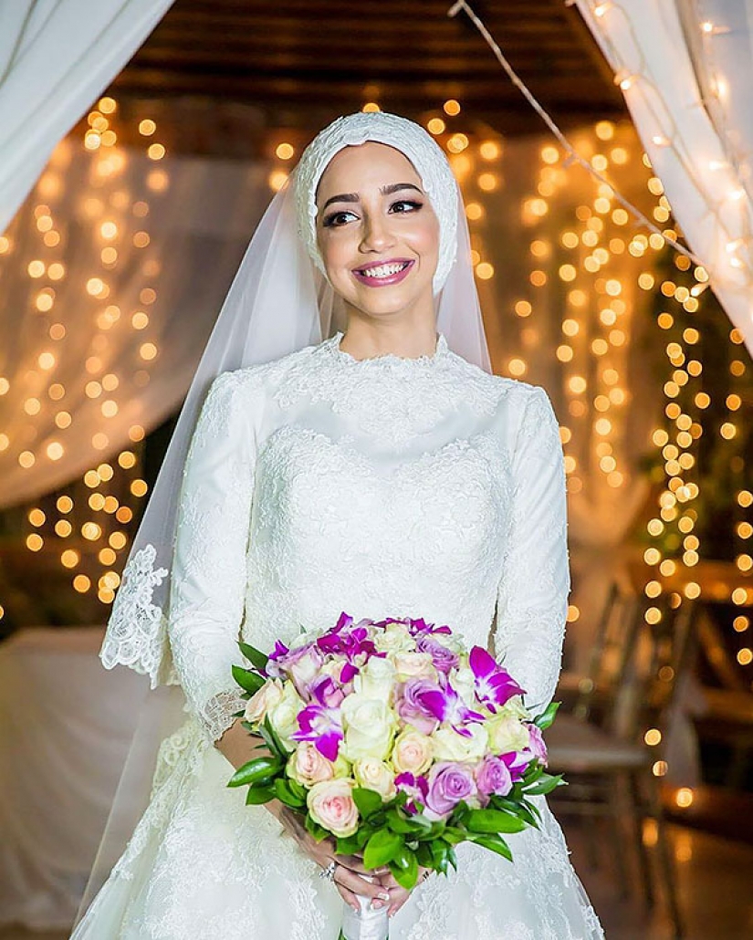 Deslumbrante novias en hijabs