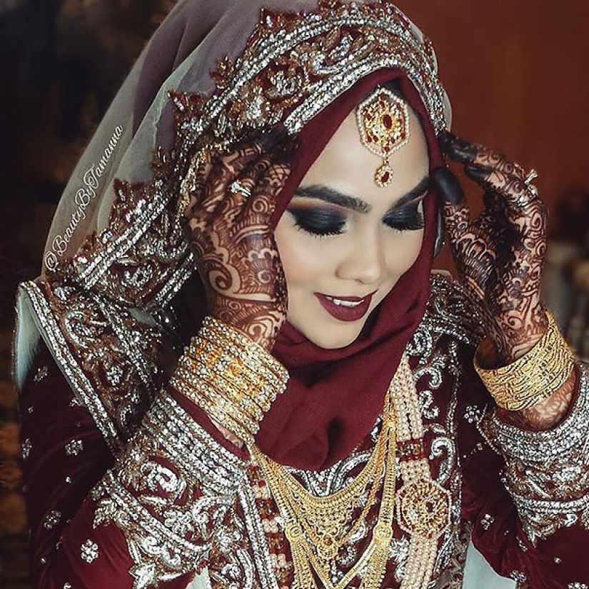 Deslumbrante novias en hijabs