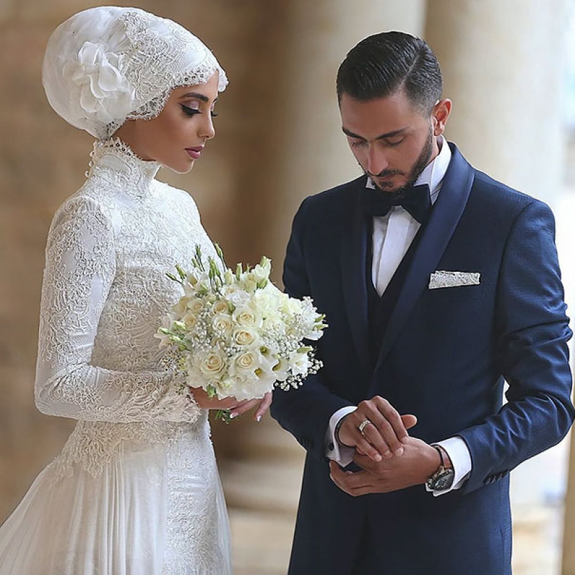 Deslumbrante novias en hijabs