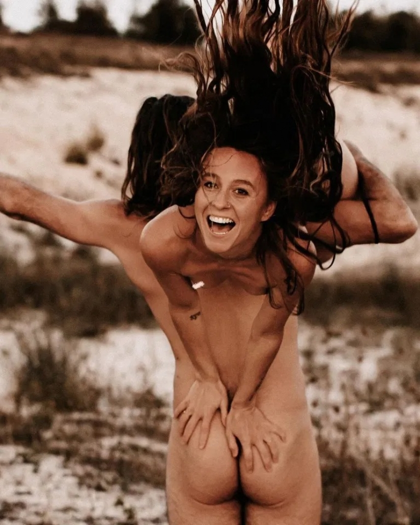 Desnudo y libre: un par de viajeros que ganó gracias a Instagram fotos de Desnudos