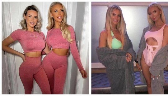 Despite the difference of 20 years, mother and daughter look like sisters Despite the difference of 20 years, mother and daughter look like sisters