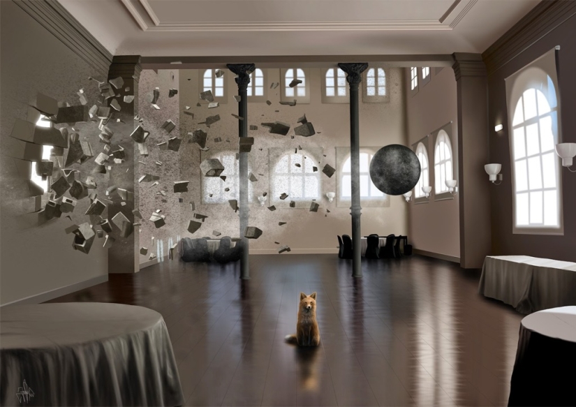 Dibujado en una tableta