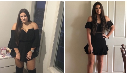 Diet with pleasure: the girl lost 32 kg by eating pizza and spaghetti