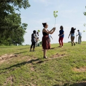 Diploma for the seedlings: in the Philippines, the graduates are required to plant 10 trees