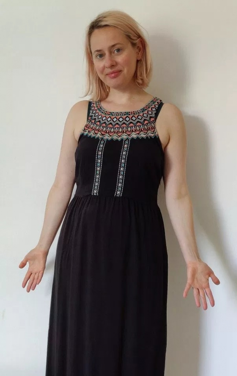 Dirty experiment: the writer had not washed clothes for a month, in order to preserve its new look