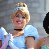 Disneyland is a magical world where adults turn into children