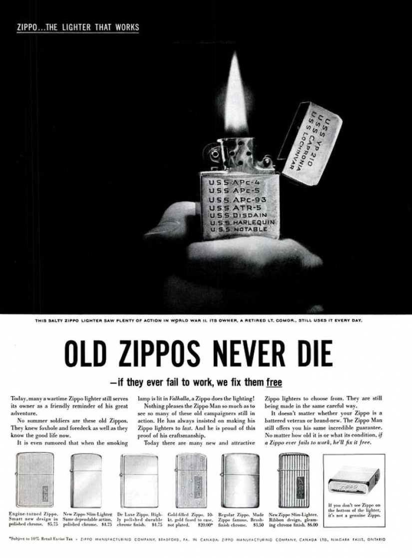 Do not refuse never. The History Of Zippo Do not refuse never. The History Of Zippo