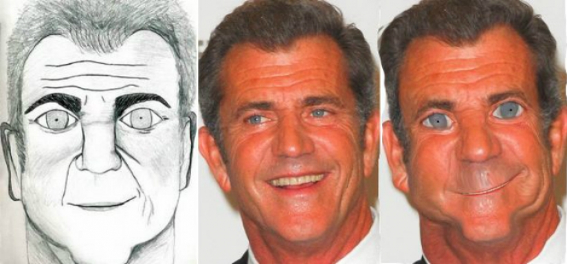 Don't create an idol for yourself: celebrities were photoshopped in the style of fan drawings