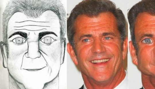 Don't create an idol for yourself: celebrities were photoshopped in the style of fan drawings