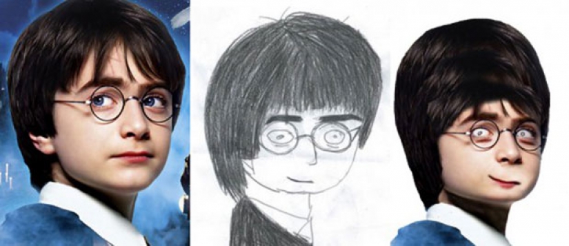 Don't create an idol for yourself: celebrities were photoshopped in the style of fan drawings