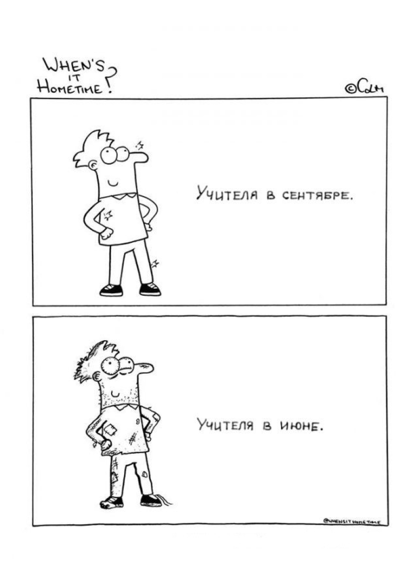 "Don't you live at school?": Irish teacher draws comics about his difficult life