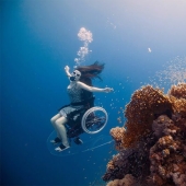 Dreams come true: how to implement wheelchair diving