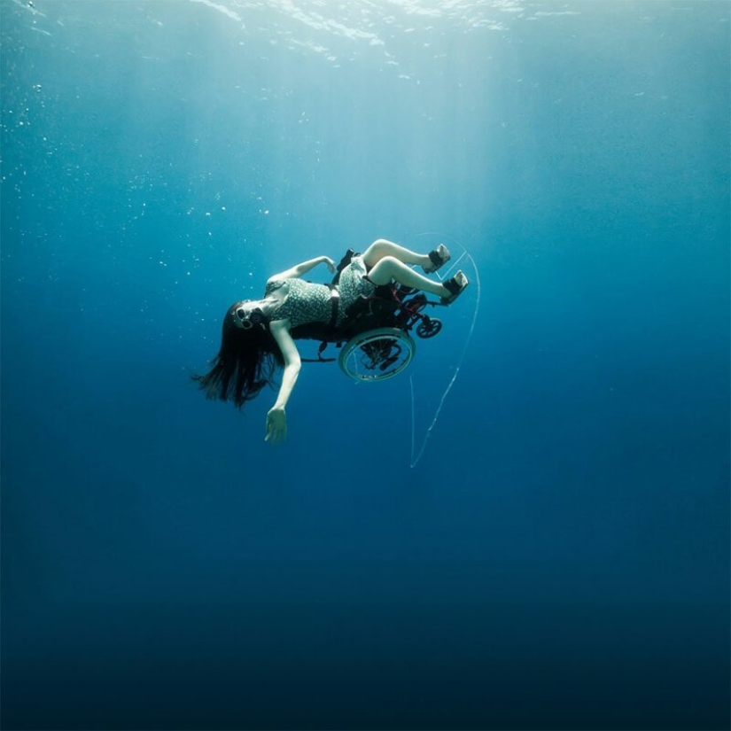 Dreams come true: how to implement wheelchair diving