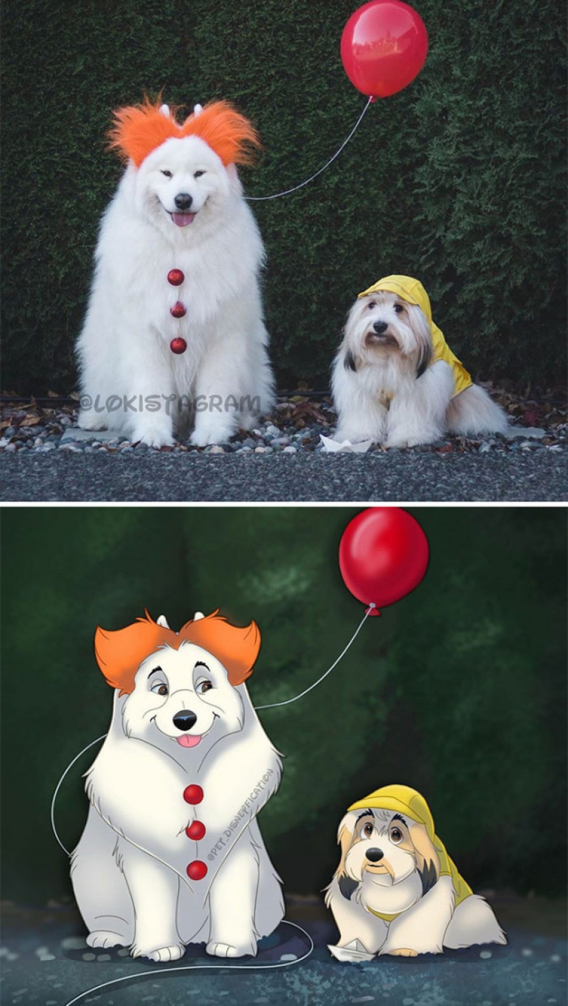 Dutch artist turns animals into Disney characters