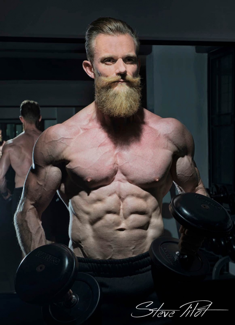 Eating without harm: A German became a successful bodybuilder by giving up meat Eating without harm: A German became a successful bodybuilder by giving up meat
