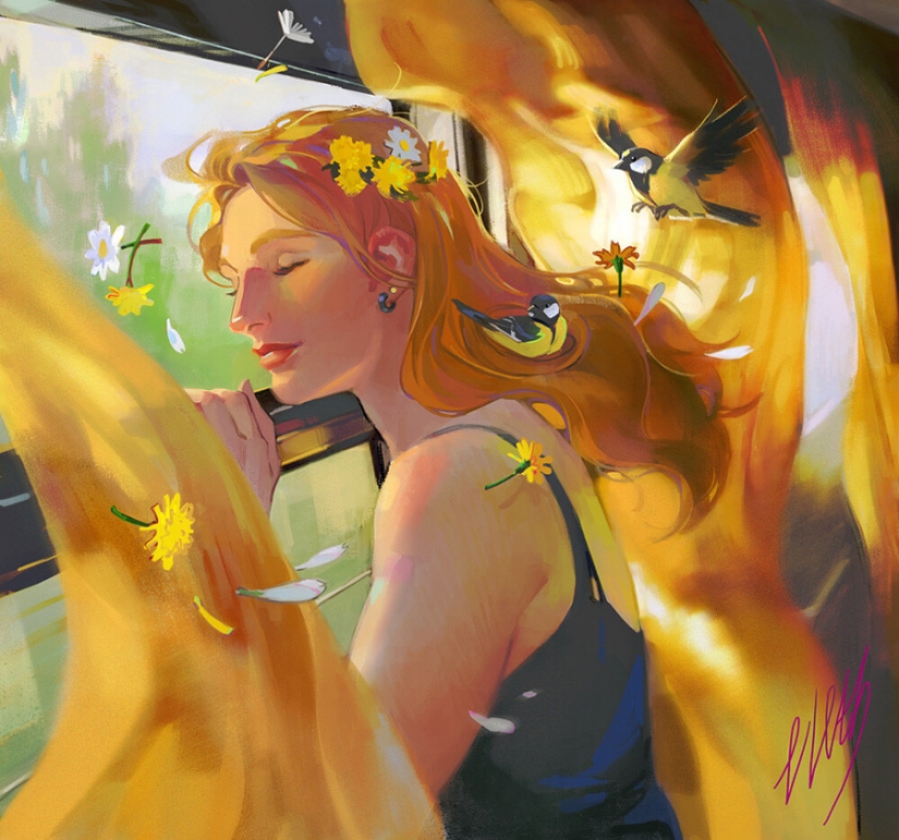 Echa un vistazo a este arte de fantasía sobre los viajes en tren en Rusia Echa un vistazo a este arte de fantasía sobre los viajes en tren en Rusia