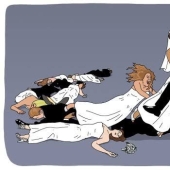 Efecto dominó: tres novias a su vez se divorciaron de sus maridos durante dos años