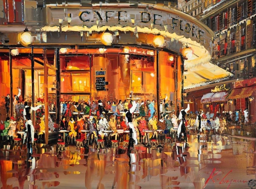 El artista que pinta el sol y la lluvia