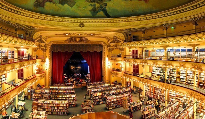 El Ateneo Grand Splendid is the most beautiful bookstore El Ateneo Grand Splendid is the most beautiful bookstore
