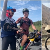 El Británico compró la bicicleta en China, y viajó 15 mil millas a Inglaterra