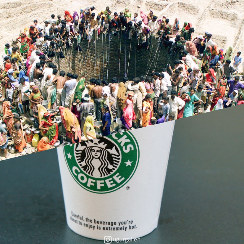 El contraste entre los dos mundos en los que vivimos El contraste entre los dos mundos en los que vivimos