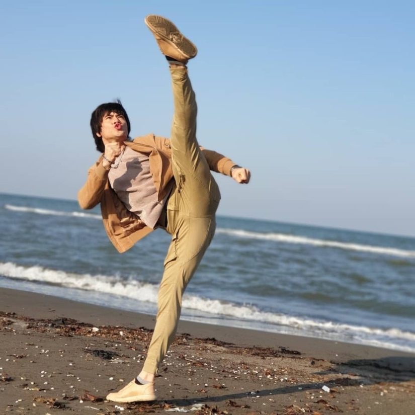El doppelganger de Bruce Lee se ve obligado a esconderse de los talibanes, temiendo la muerte