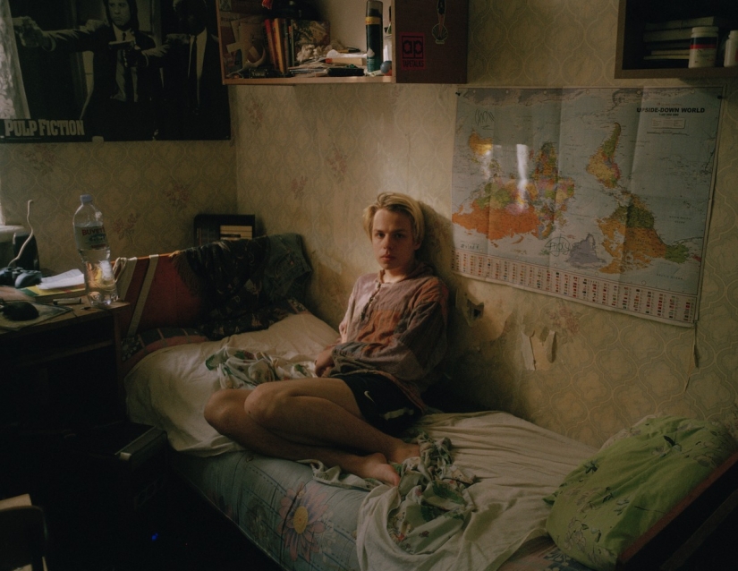 El espíritu de la libertad en las paredes del pasado: un increíble proyecto de un fotógrafo de Ucrania sobre la vida en los dormitorios de Kiev