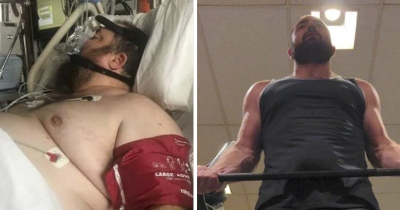 El hombre se decepcionó tanto que casi murió, pero la dieta y los deportes lo salvaron y lo hicieron guapo El hombre se decepcionó tanto que casi murió, pero la dieta y los deportes lo salvaron y lo hicieron guapo