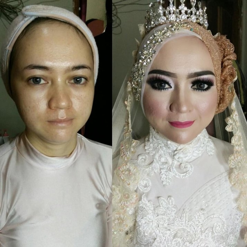El infierno de una boda: cómo pintar novias para una sesión de fotos en Asia