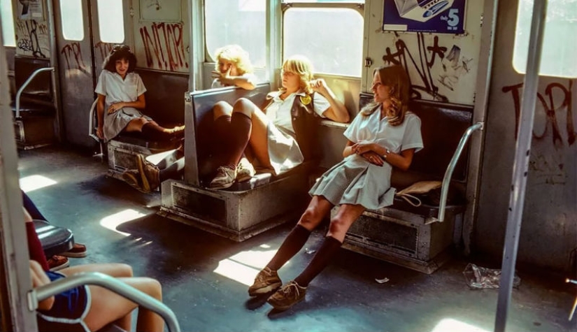 "El infierno sobre ruedas": impresionantes fotos del metro de Nueva York de los años 80