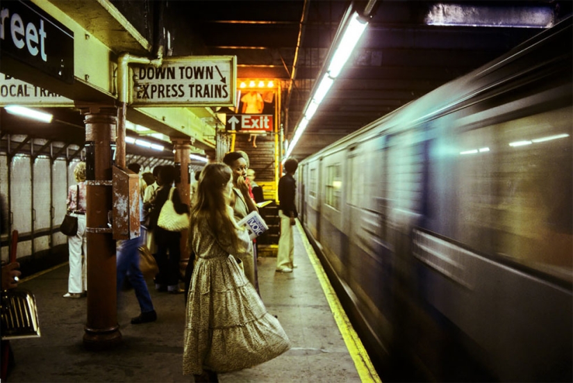 "El infierno sobre ruedas": impresionantes fotos del metro de Nueva York de los años 80