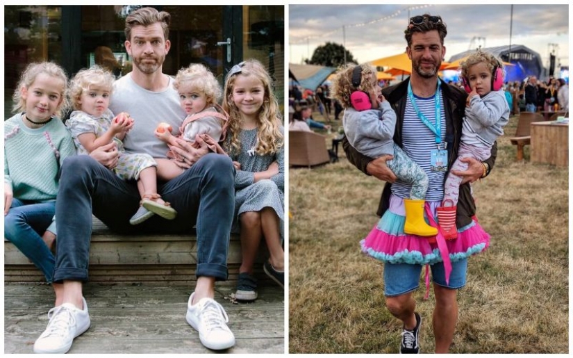 El padre de cuatro hijas revela las realidades de su difícil vida