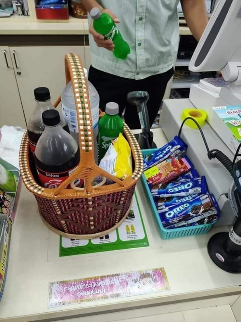 "El paquete no es necesario!" Tiendas de Tailandia han comenzado a rechazar de plástico