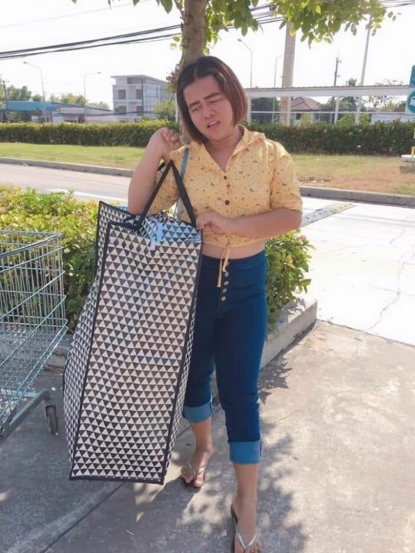 "El paquete no es necesario!" Tiendas de Tailandia han comenzado a rechazar de plástico