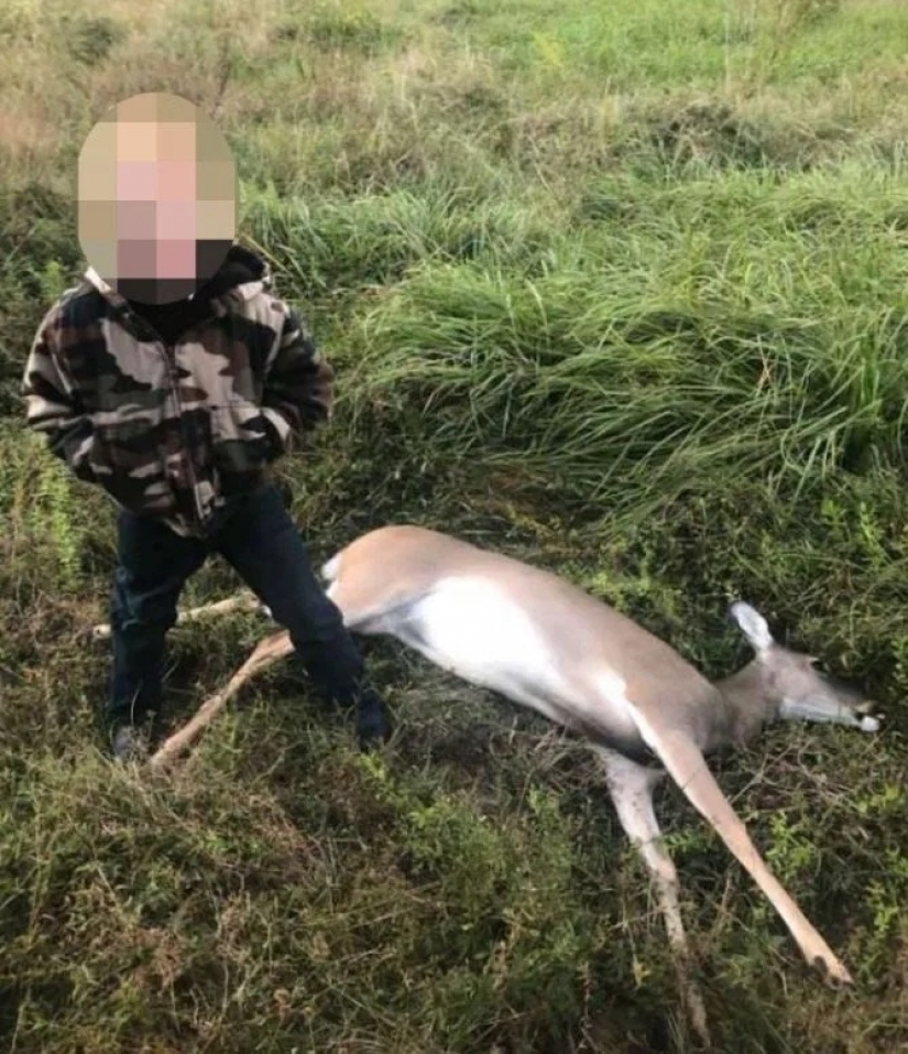 Enseñado a matar: los niños muestran sus trofeos de caza después de la apertura de la temporada de adolescentes en Texas