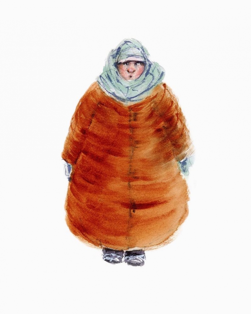 Entrañables ilustraciones Anastasia Grinenko