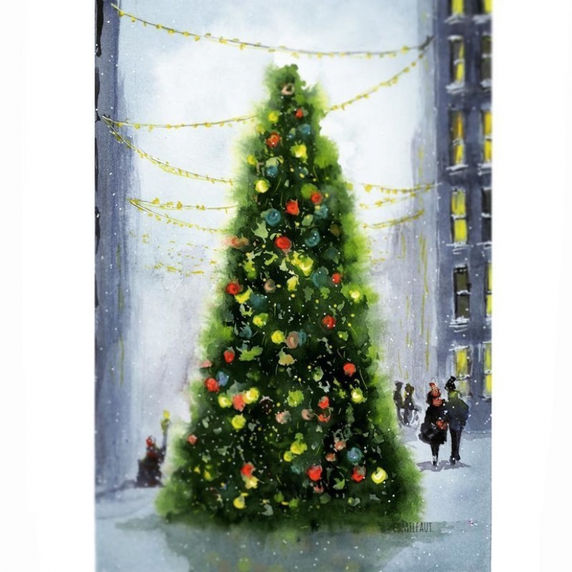 Entrañables ilustraciones Anastasia Grinenko