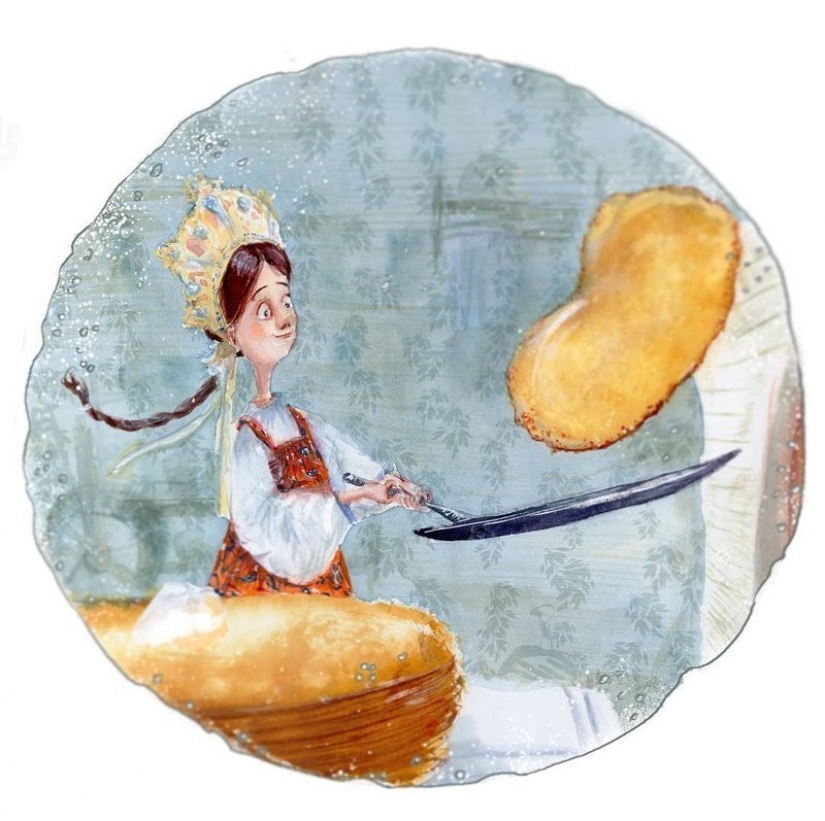 Entrañables ilustraciones Anastasia Grinenko