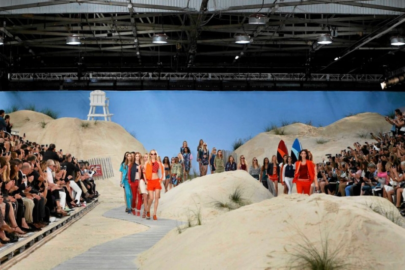 Es difícil ser modelo ...