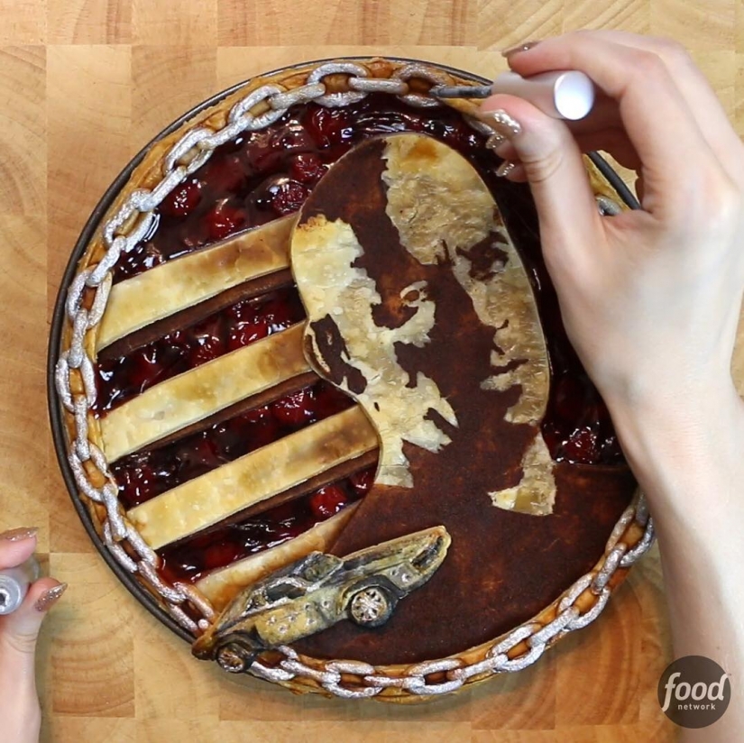 Es una pena incluso cortarlo: cultura pop en pasteles Es una pena incluso cortarlo: cultura pop en pasteles