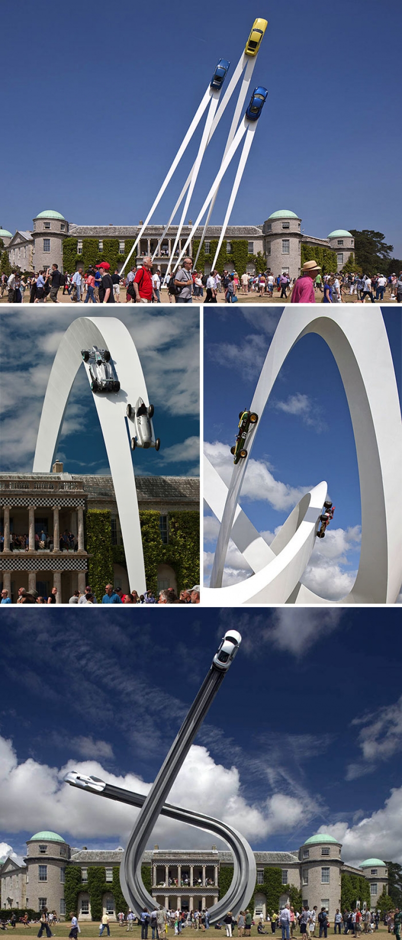 Esculturas que desafían la gravedad