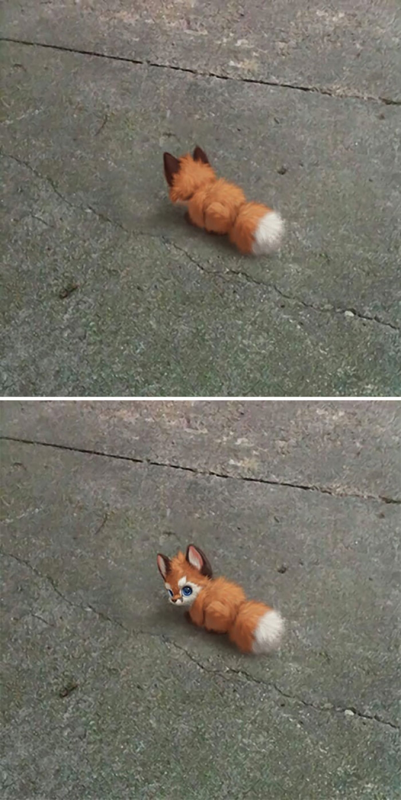 Este artista no tiene mascotas, por lo que pone animales peludos digitales en situaciones de la vida real.