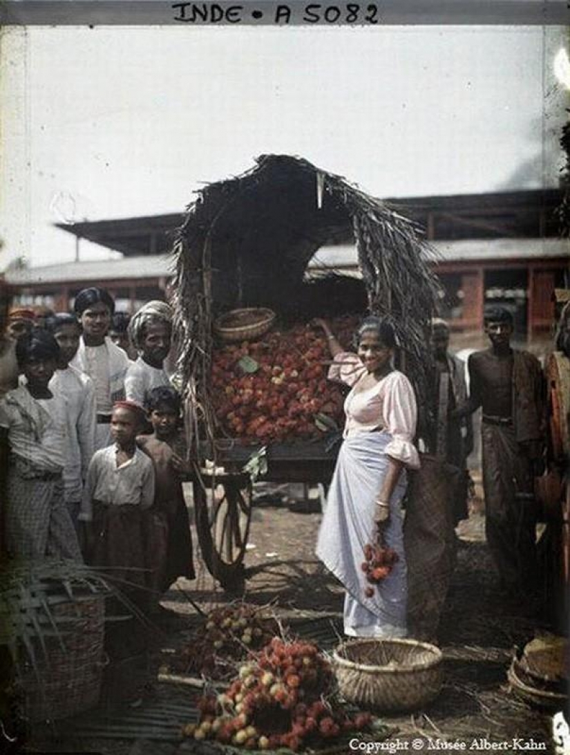"Ethnoexotics" from around the world on autochromes (1907-1931)