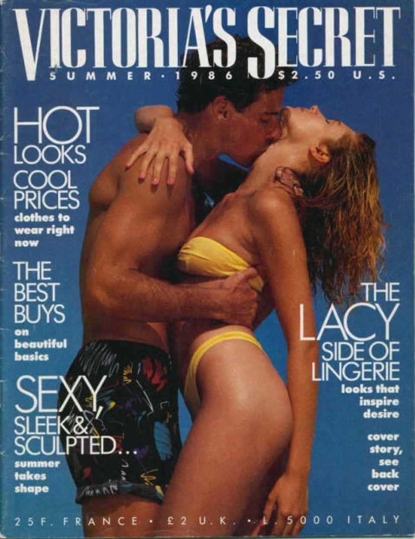 Evolution of the Victoria's Secret Underwear Catalog