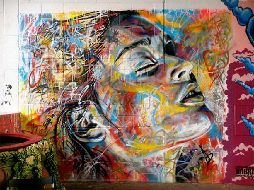 Examples of amazing street art from David Walker