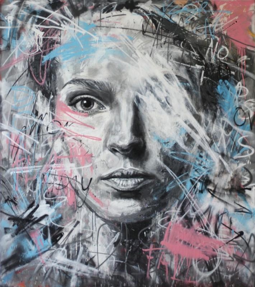Examples of amazing street art from David Walker