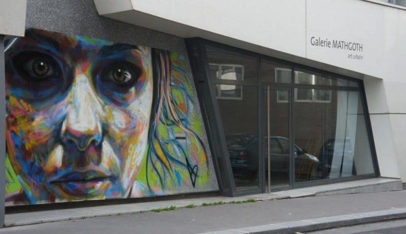 Examples of amazing street art from David Walker