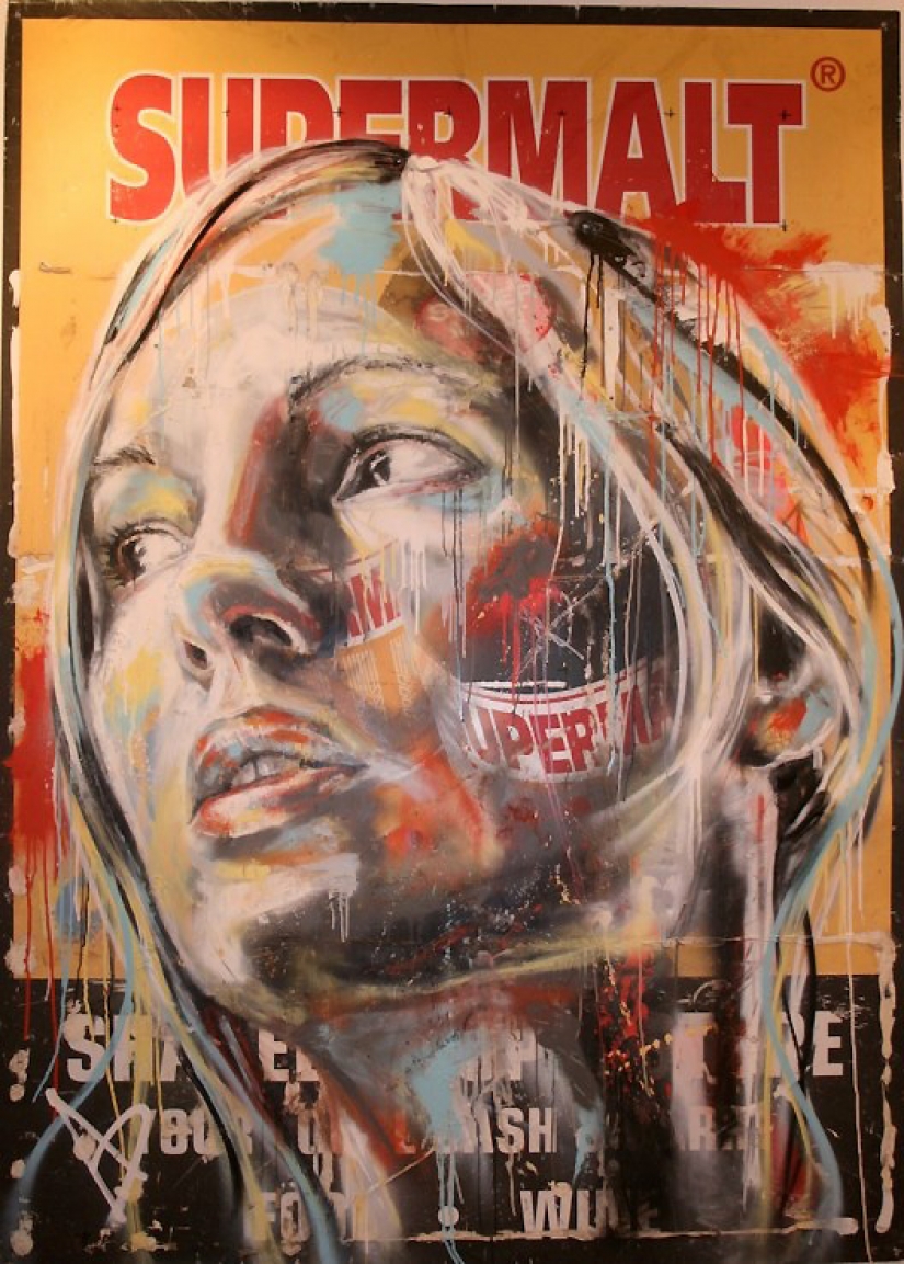 Examples of amazing street art from David Walker