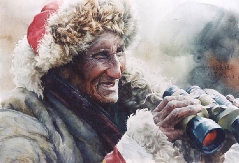 Fabulous Tibet in realistic watercolors by Liu Yunshen Fabulous Tibet in realistic watercolors by Liu Yunshen